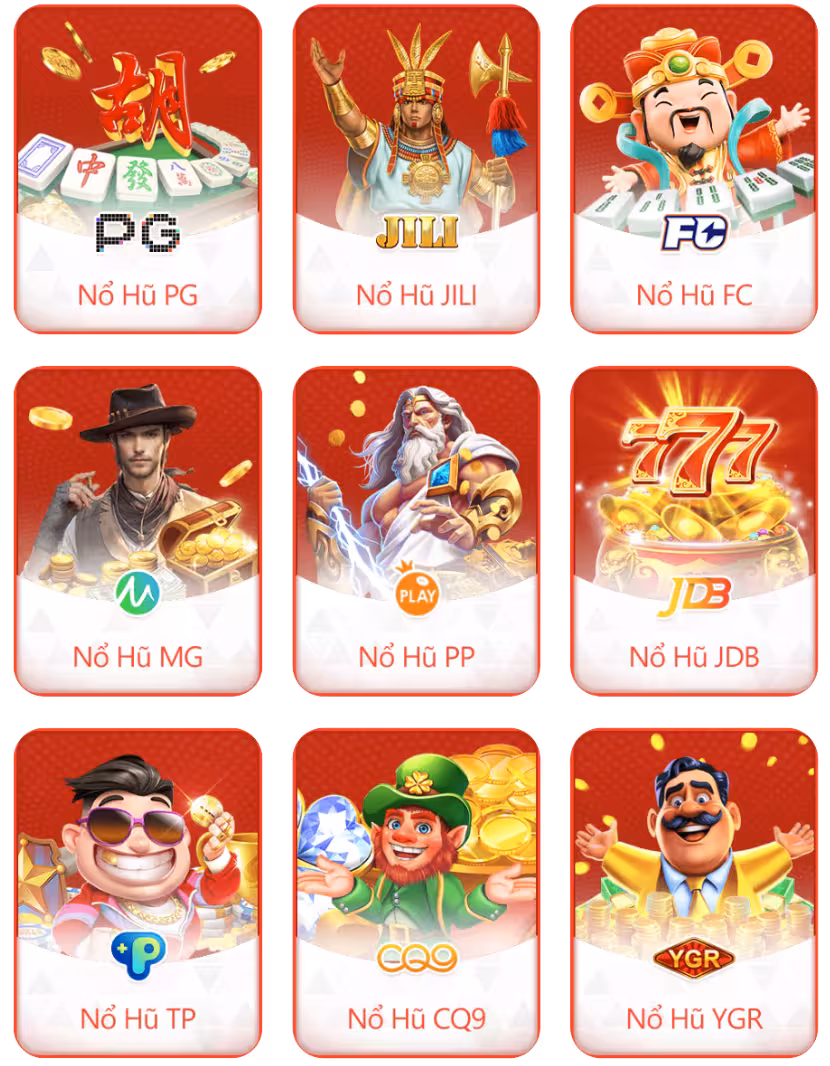Sảnh nổ hũ slot của AO8